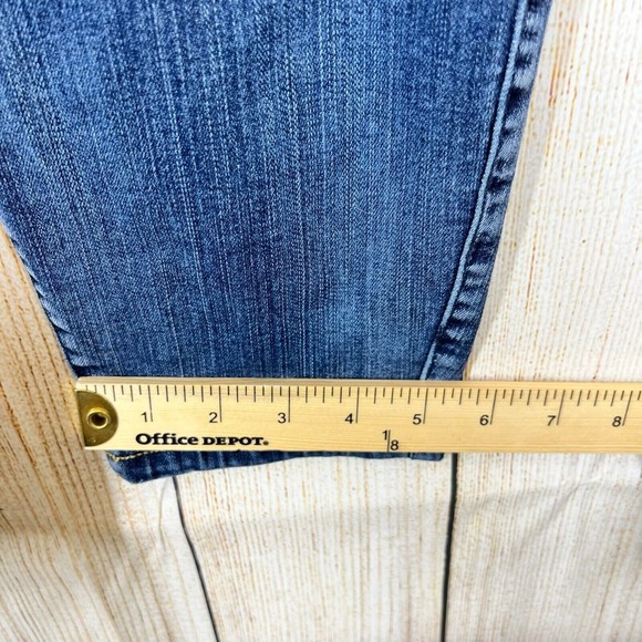 Torrid Premium Womens Bombshell Jeans Blue Distressed Stretchy Plus Size 22R - Picture 9 of 12